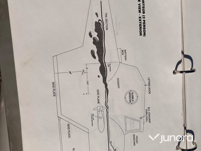 Ubåt - Sport Sub, 2 manna