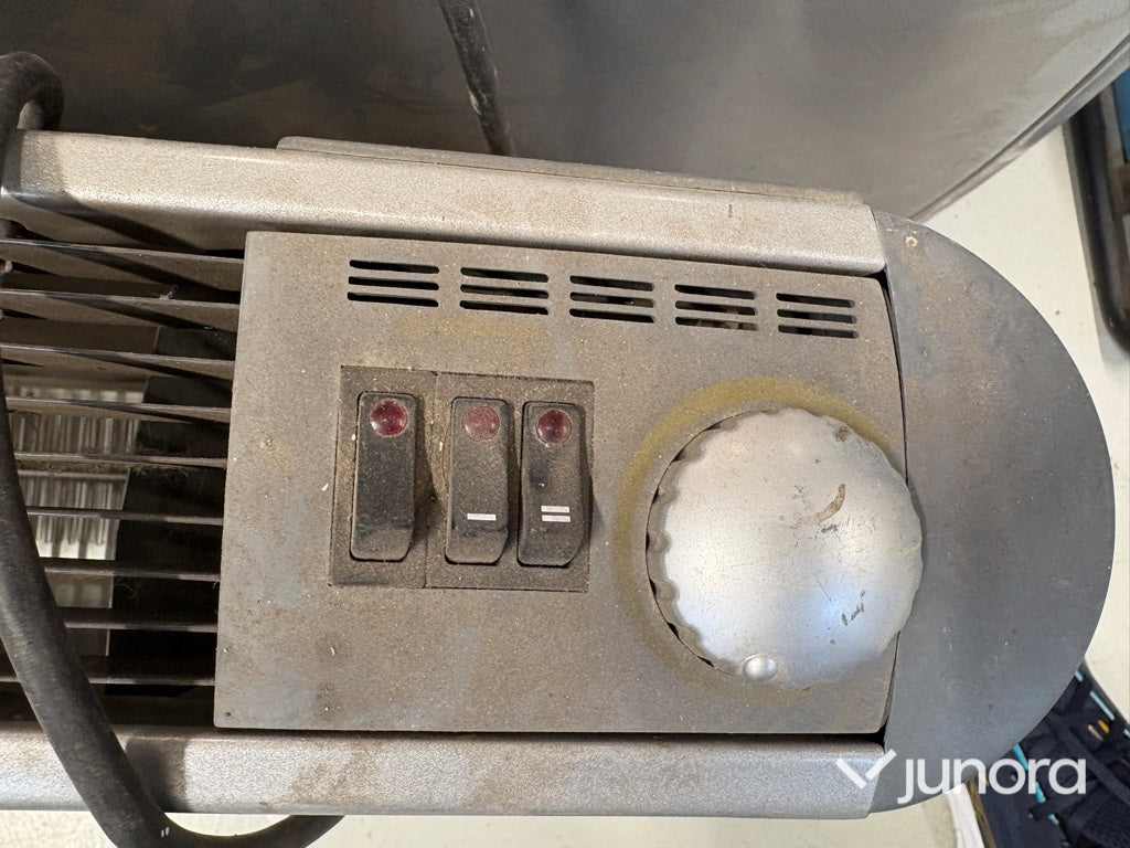 Elvärmefläkt + Element - 15 kW + 2kW