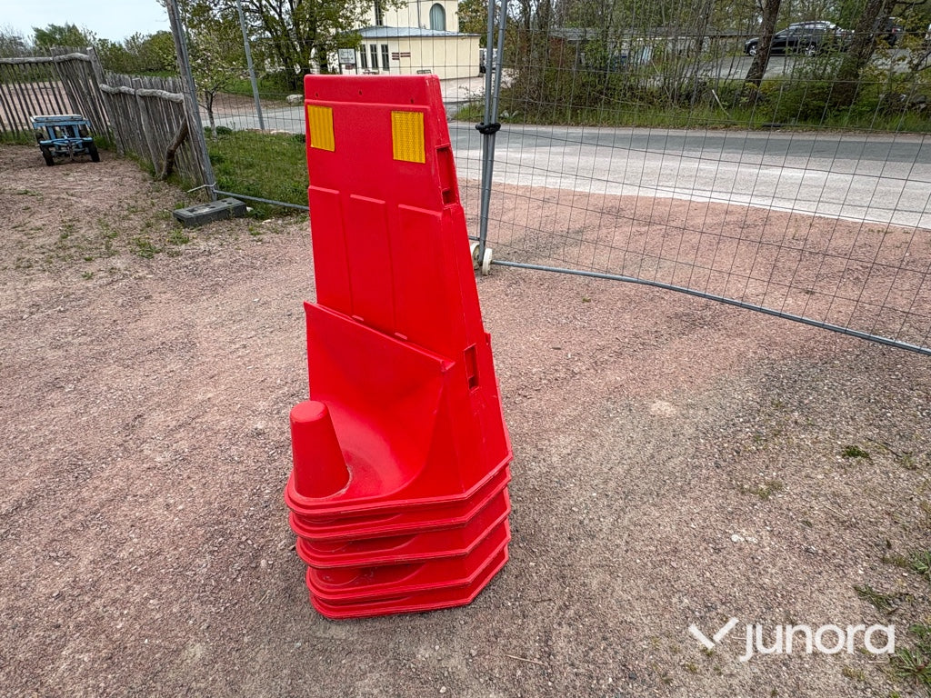 Vägarbetakonor - 7 st