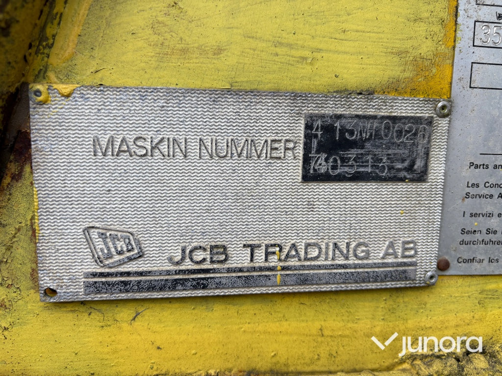 Hjullastare - JCB, 413