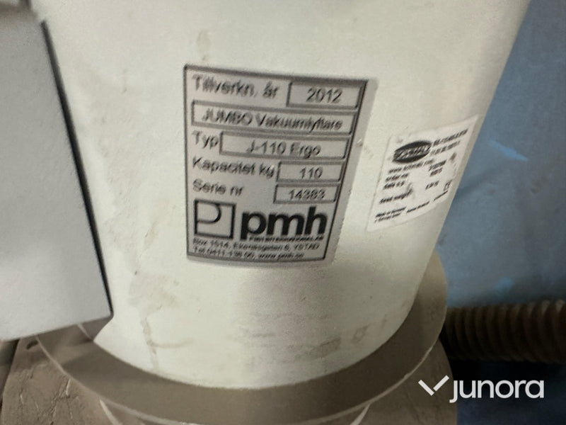 Vakuumlyft – Jumbo J-110 Ergo