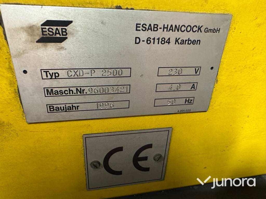 CNC Plasma - ESAB Combyrex 2500