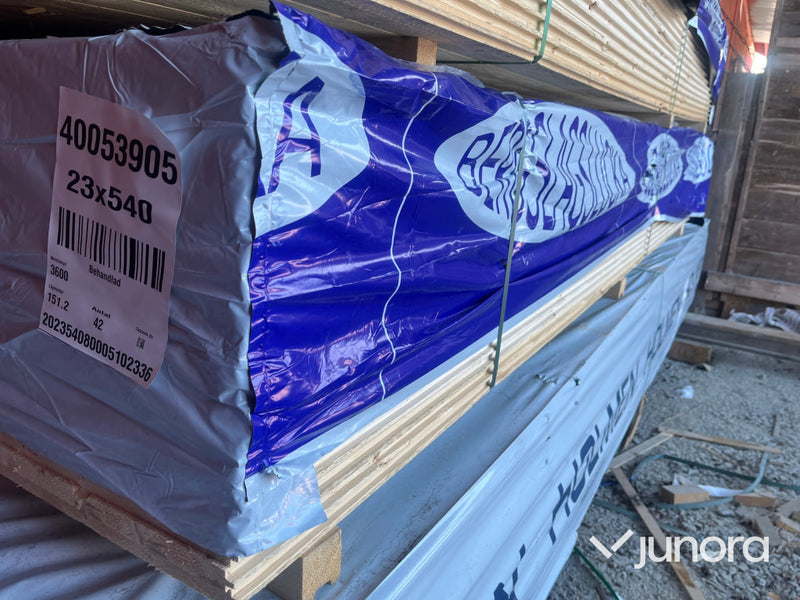 Råspontsluckor - 23x540x3600 mm