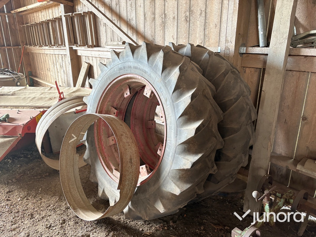 Dubbelmontage - Michelin, Bibagrip, 16.9-38