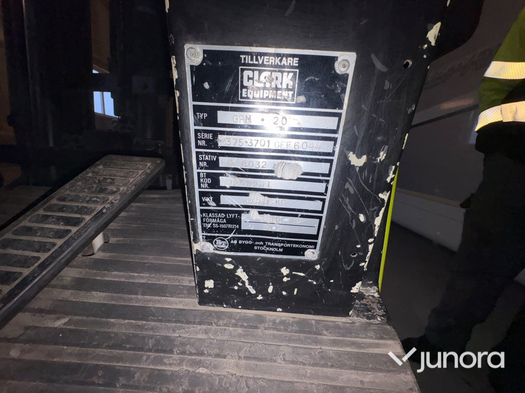 Motvikstruck - Clark C20