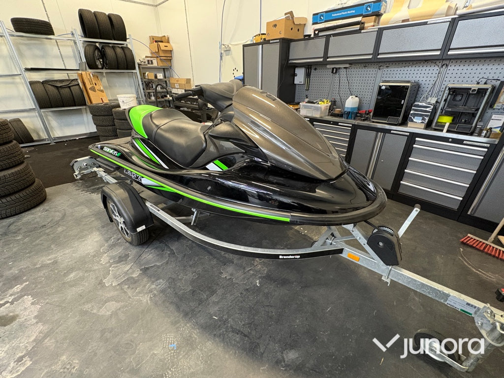 Vattenskoter med trailer - Kawasaki, STX-15F