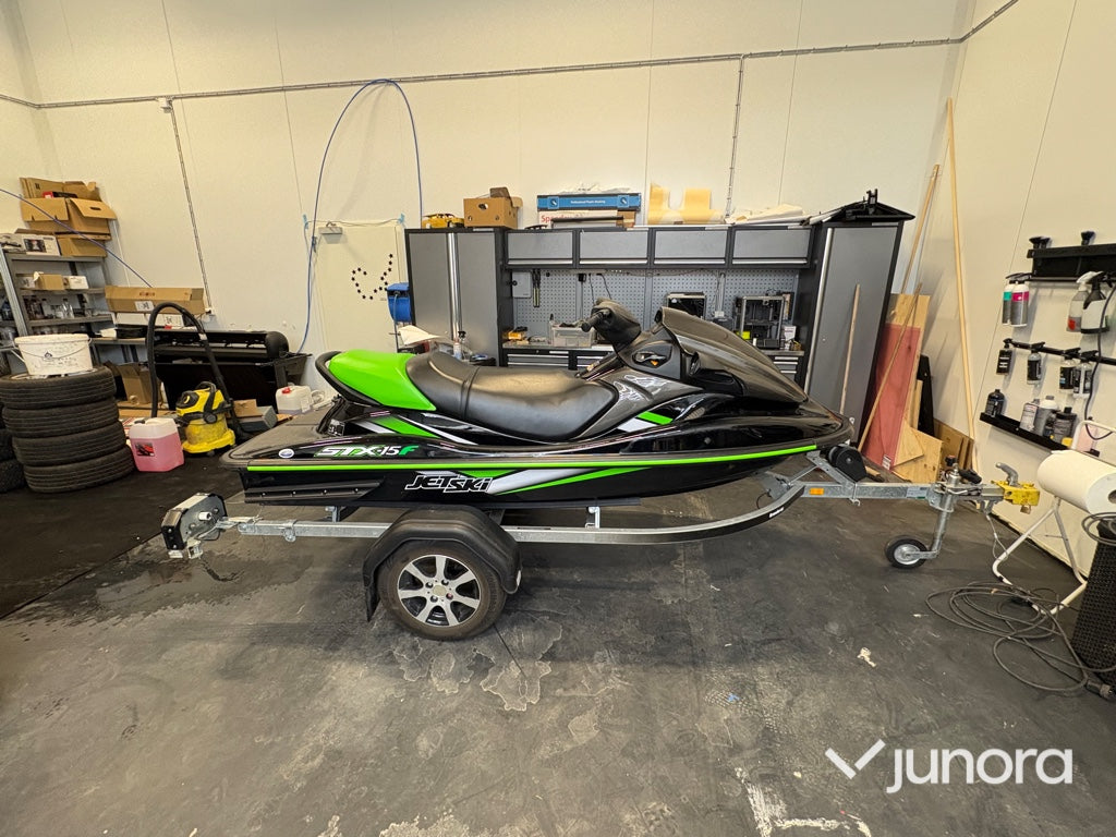 Vattenskoter med trailer - Kawasaki, STX-15F