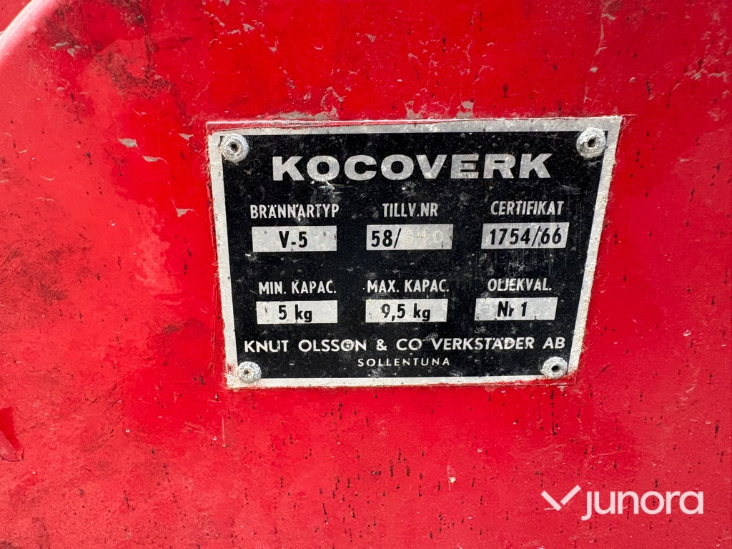 Torkaggregat Kocoverk VAP-80/TA-5