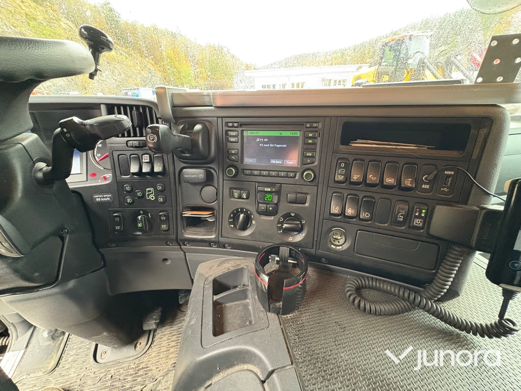 Kranbil - Scania P410, HiAB-kran