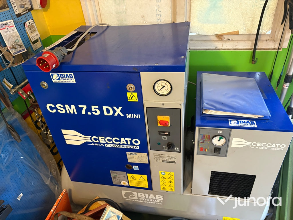 Skruvkompressor - Ceccato CSM 7.5 DX mini