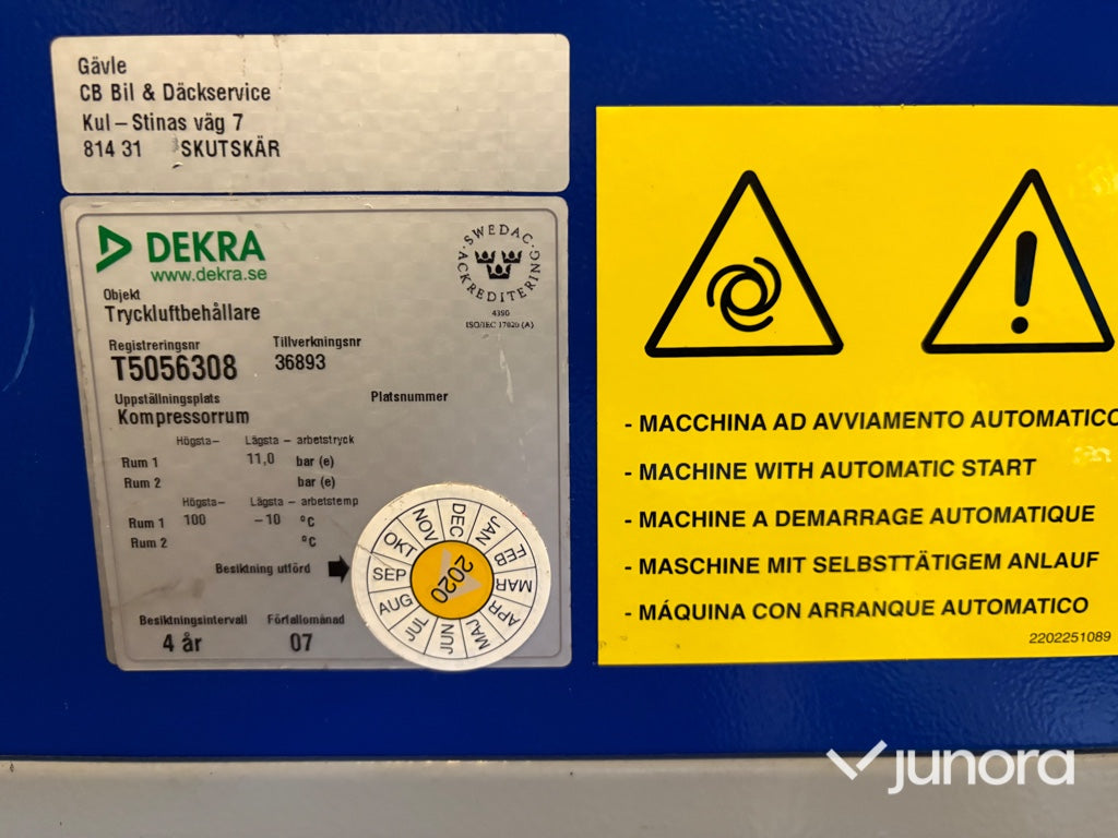 Skruvkompressor - Ceccato CSM 7.5 DX mini