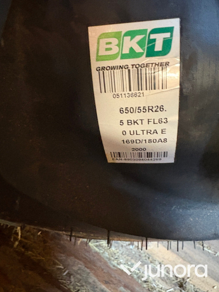 5 BKT ULTRA E Radialdäck - Hjulastardäck