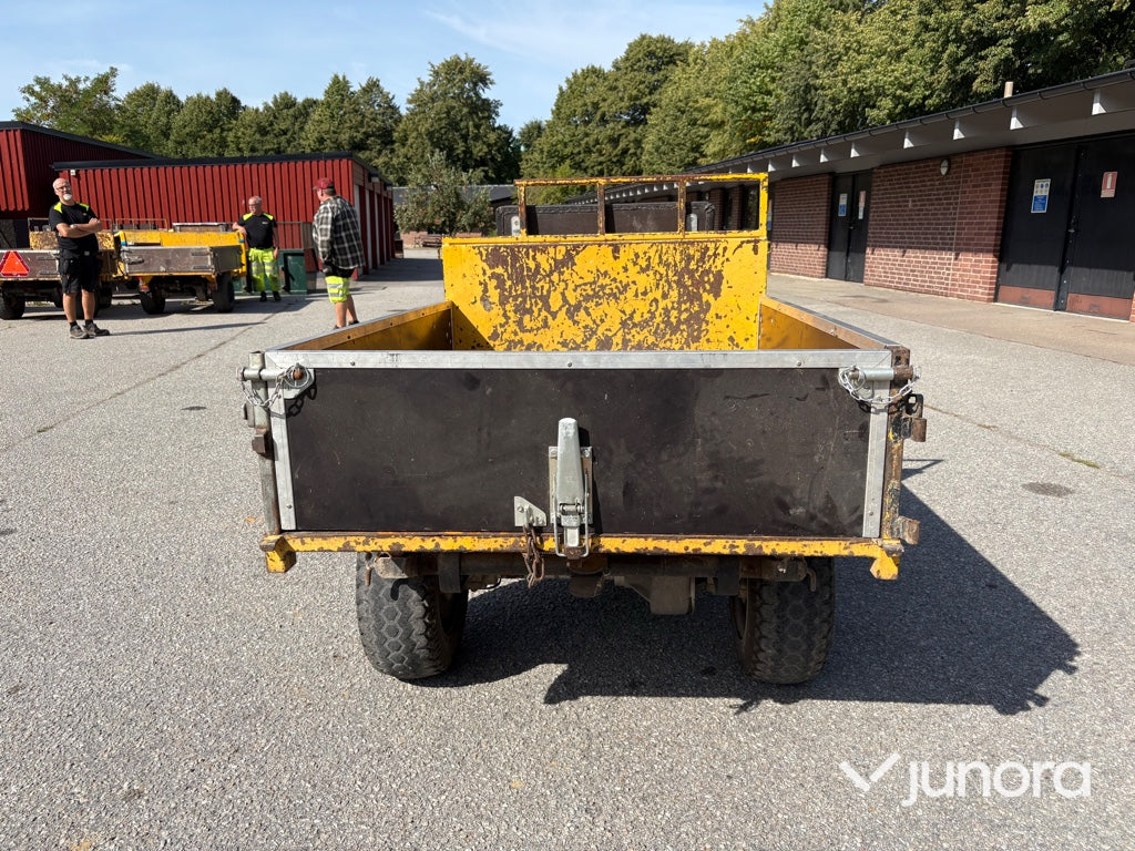 Eldriven flaktruck med trevägstipp – Alme TR9EL