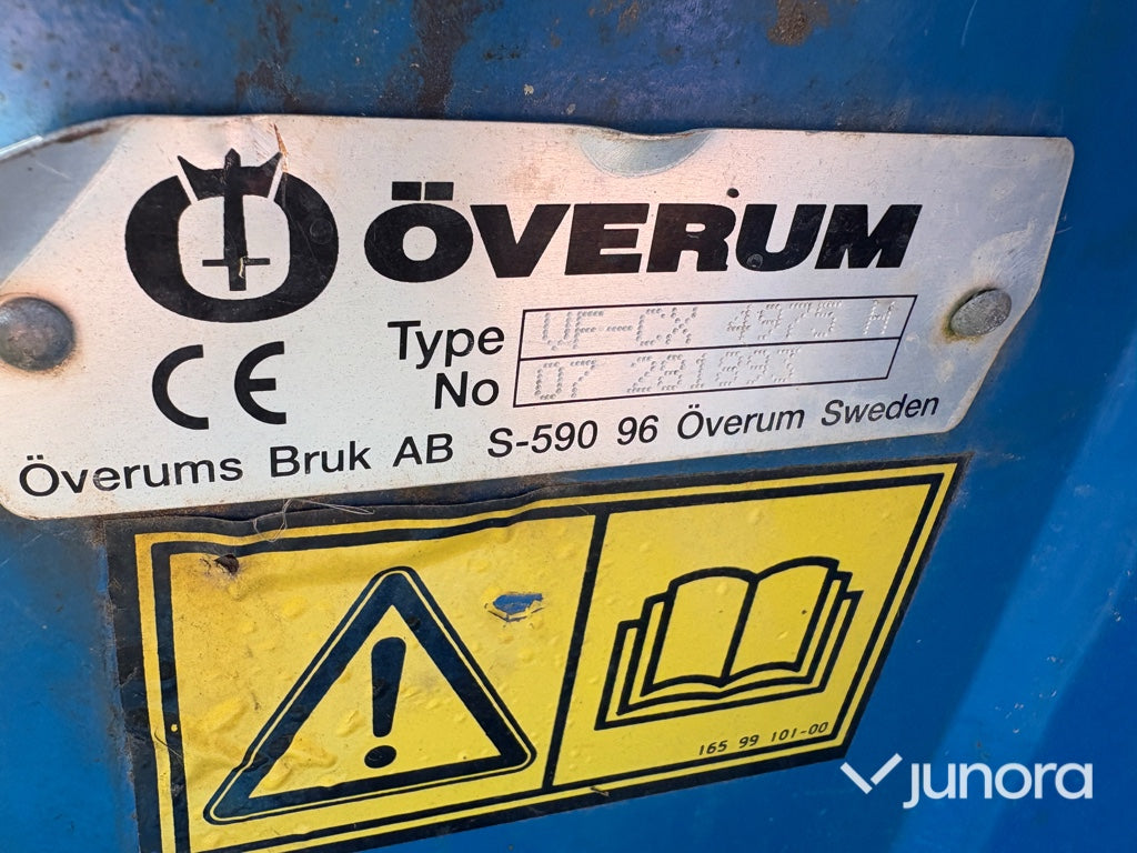 Överum VF-CX 4975 H – 4-skärare växelplog med hydraulik