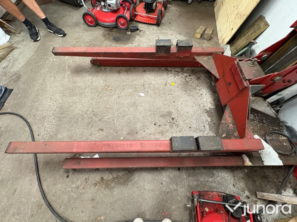Enpelarlyft, flyttbar - 1,5 ton