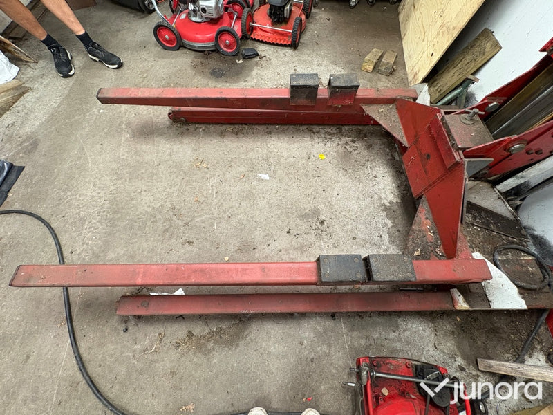 Enpelarlyft, flyttbar - 1,5 ton