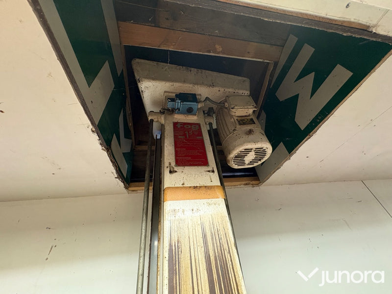 Enpelarlyft, flyttbar - 1,5 ton