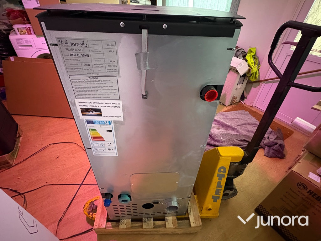 Pelletspanna - Fornello, Royal 30 kW