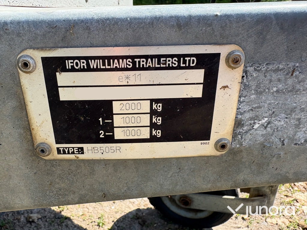 Hästsläp - Ifor, Will Trail HB505