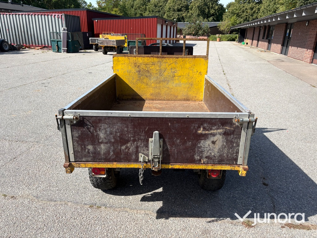 Eldriven flaktruck med trevägstipp – Alme TR10EL