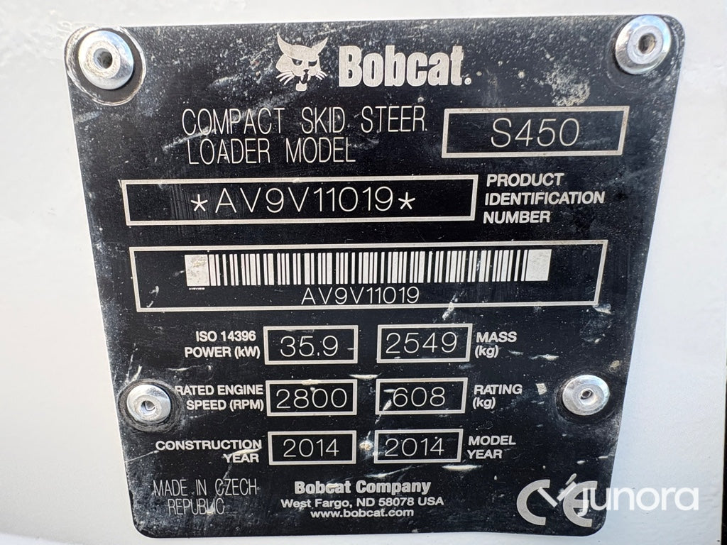 Kompaktlastare - Bobcat, S450