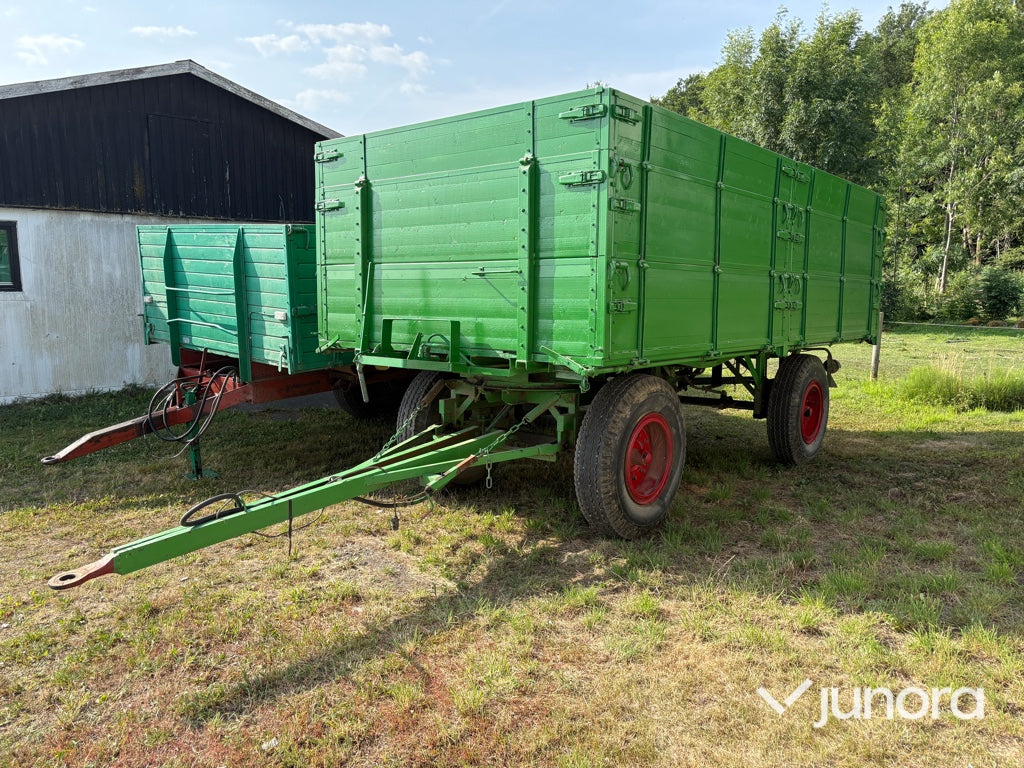 Trevägstippvagn – Skånevagn Typ B 10 ton