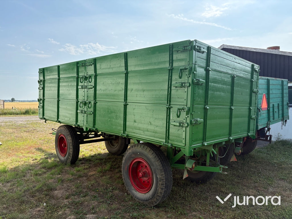 Trevägstippvagn – Skånevagn Typ B 10 ton