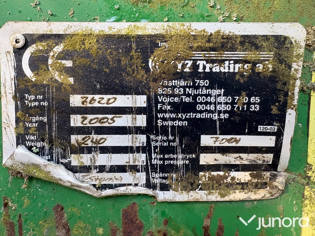 Sandspridare XYZ-7620