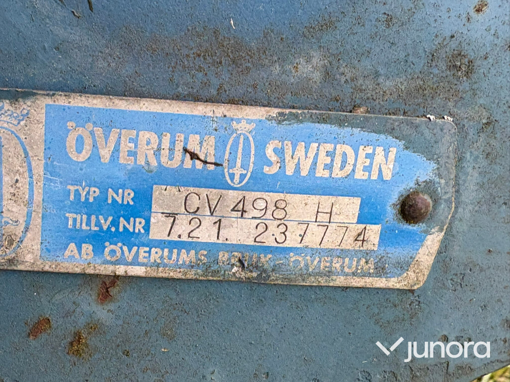 Växelplog 4-skärig Överum CV 498 H