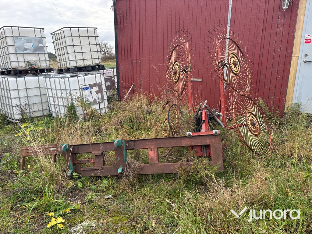 Strängläggare - frontmonterad, hydraulisk