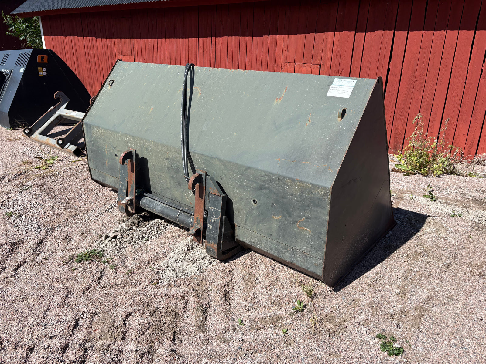 Planeringsskopa / Materialskopa med hydraulik