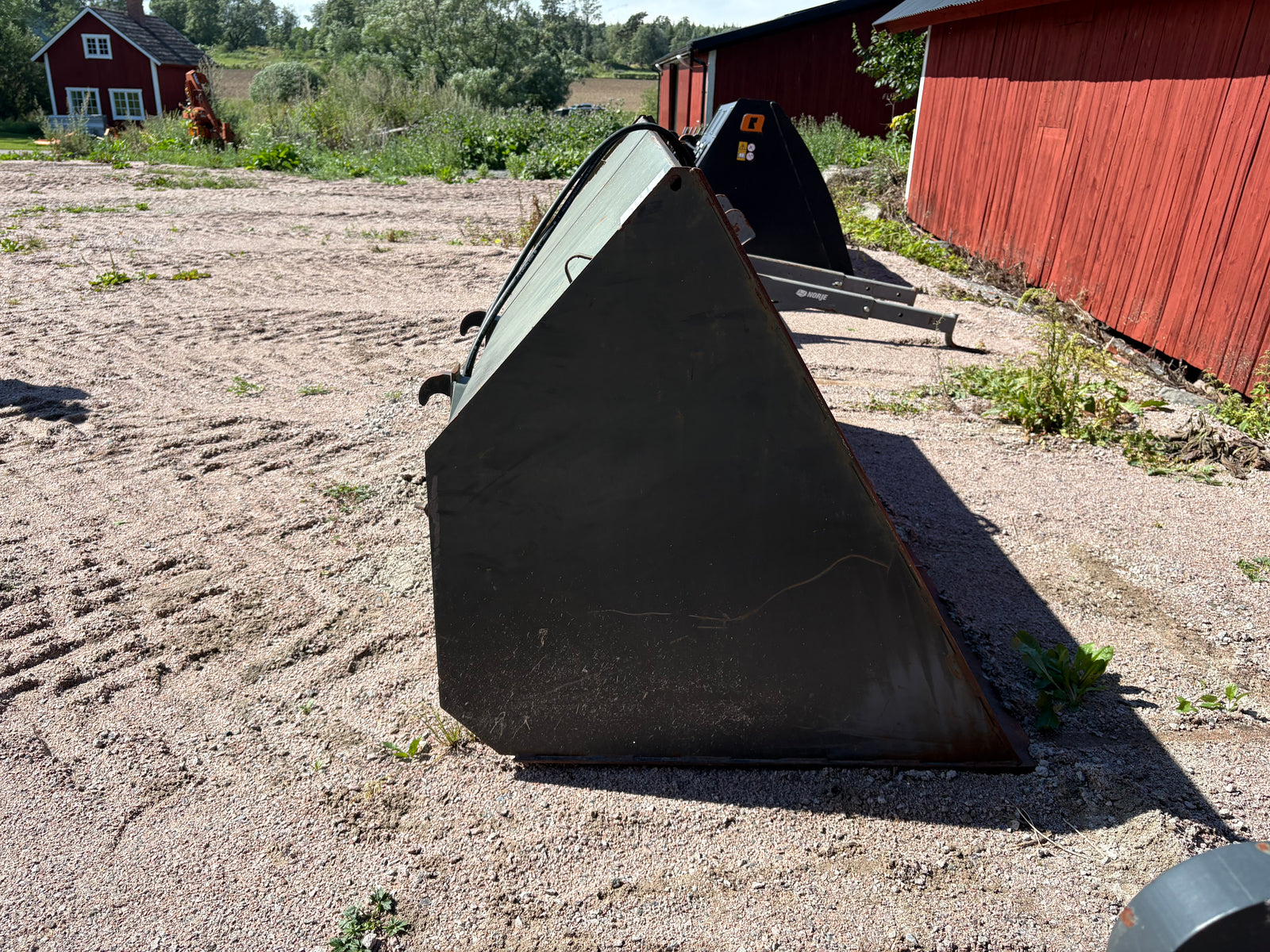 Planeringsskopa / Materialskopa med hydraulik