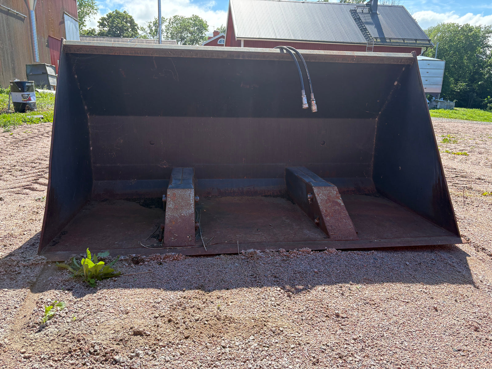 Planeringsskopa / Materialskopa med hydraulik
