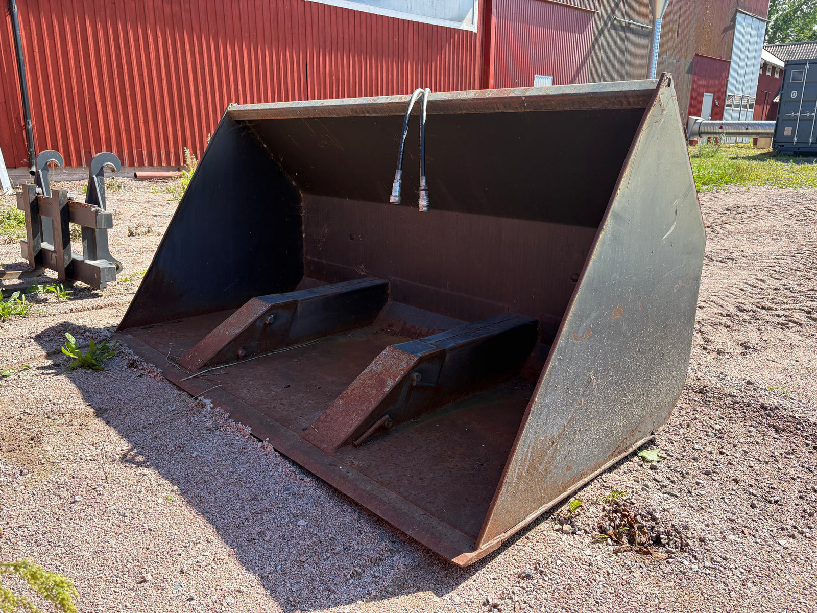 Planeringsskopa / Materialskopa med hydraulik