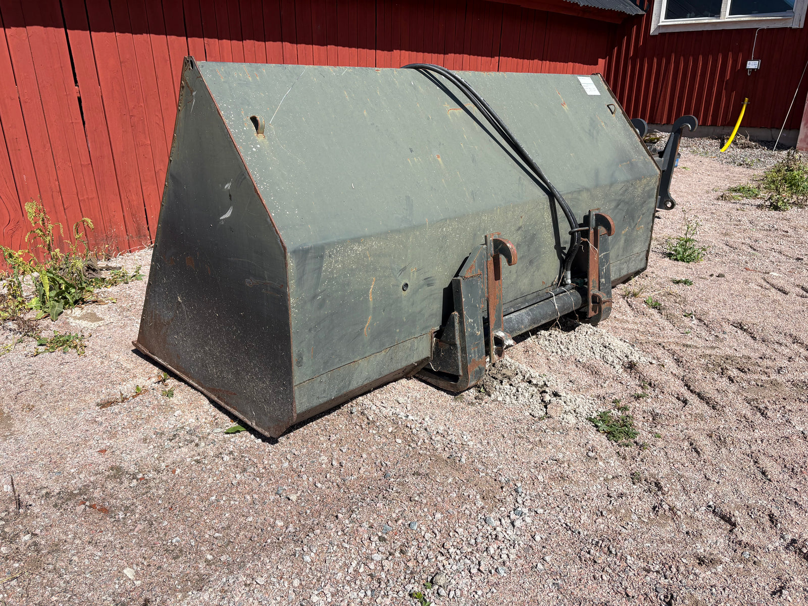 Planeringsskopa / Materialskopa med hydraulik