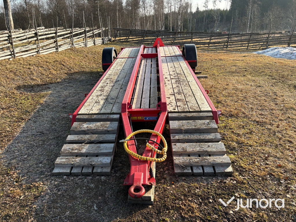 Maskintrailer - K-Vagnen 7ton