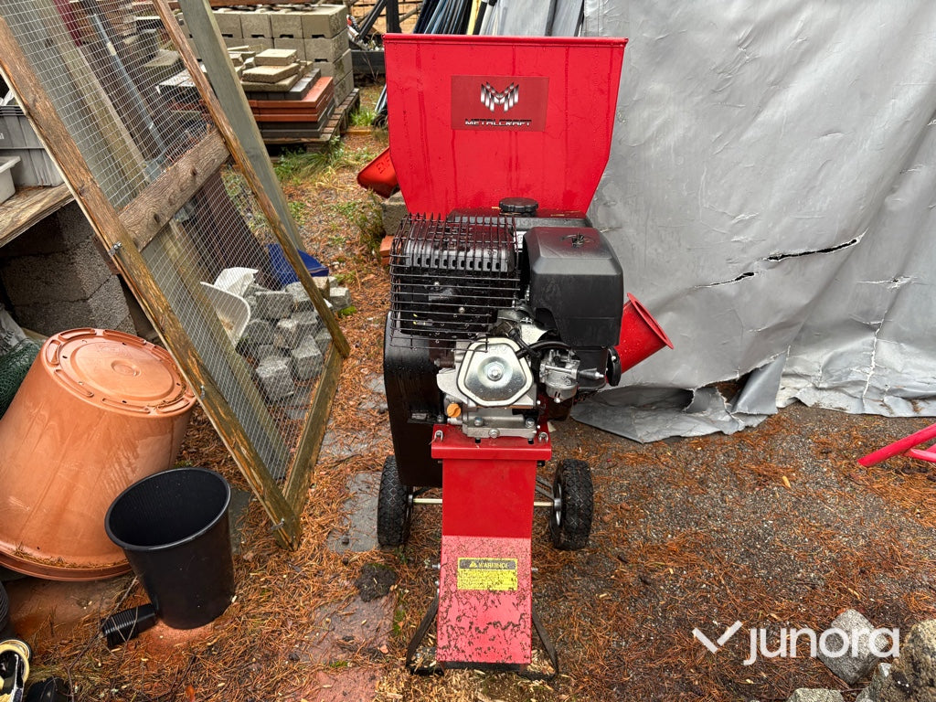 Flismaskin / kompostkvarn – Metalcraft, Loncin 15 hk