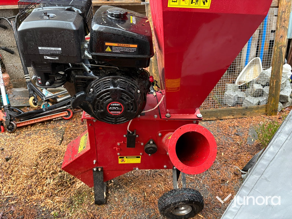 Flismaskin / kompostkvarn – Metalcraft, Loncin 15 hk