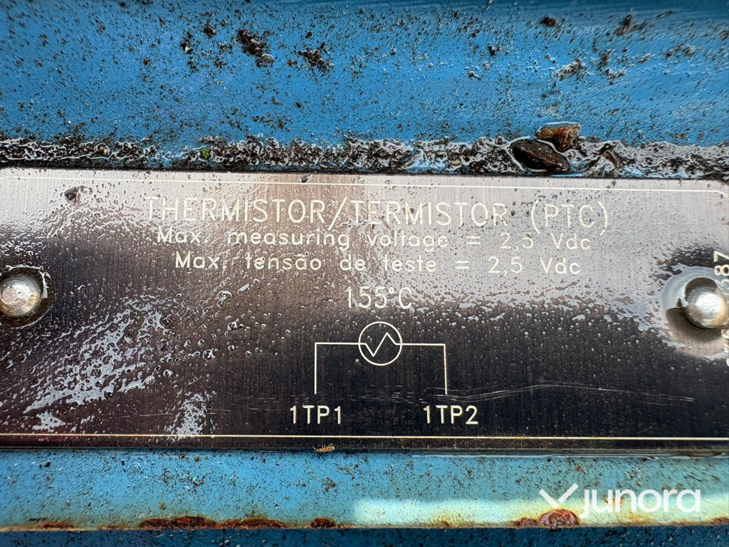 Elmotor med frekvensomriktare WEG 200 L-4 Mitsubishi Electric FR-F840-00770-E