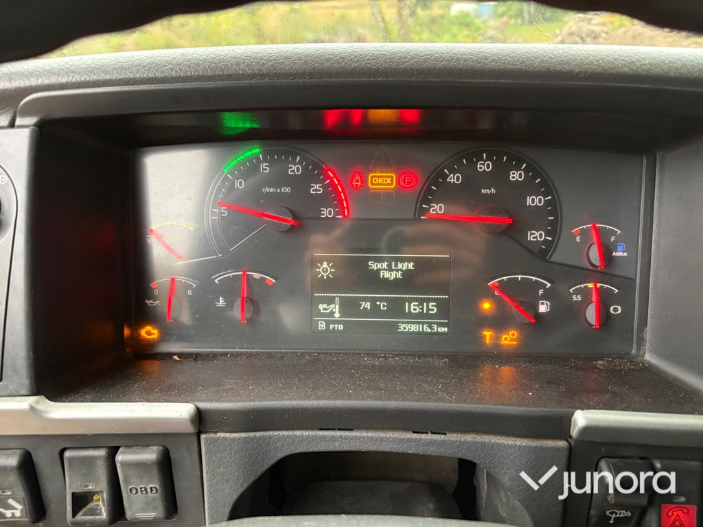 Lastväxlare Volvo FM 370 6x2