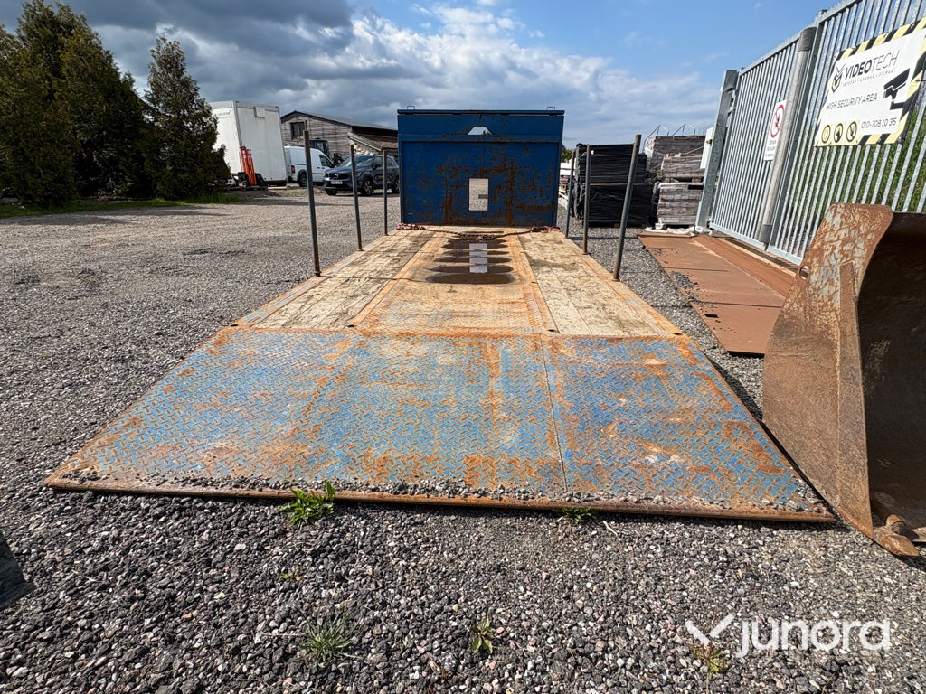 Maskinflak - Med ramp