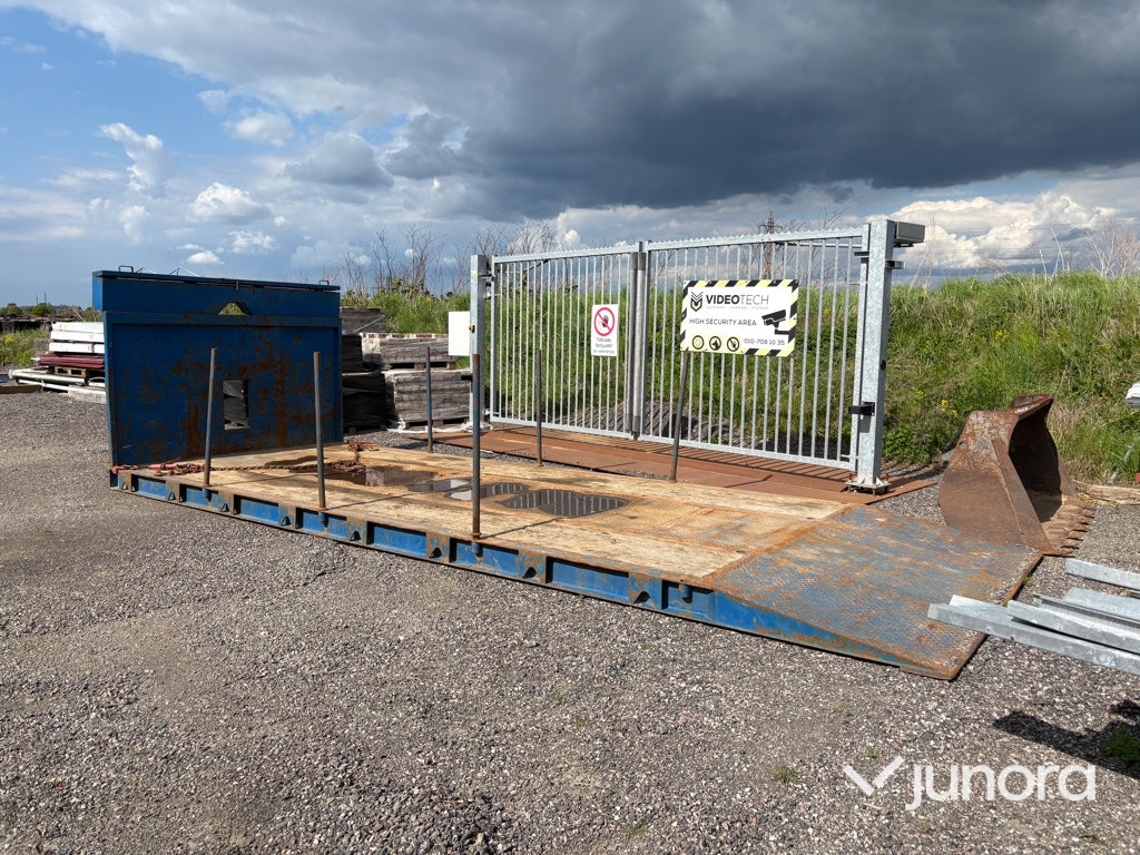 Maskinflak - Med ramp