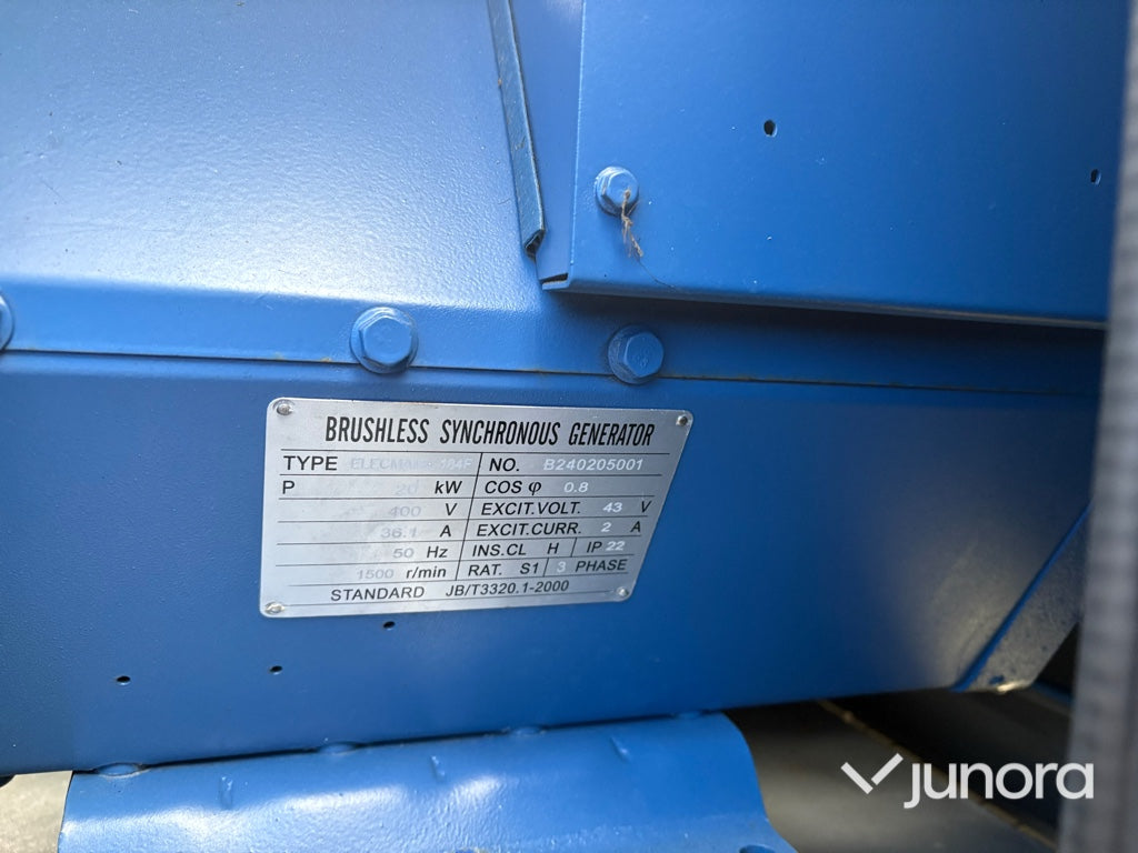 Dieselgenerator - YCM20YD, 20 kW