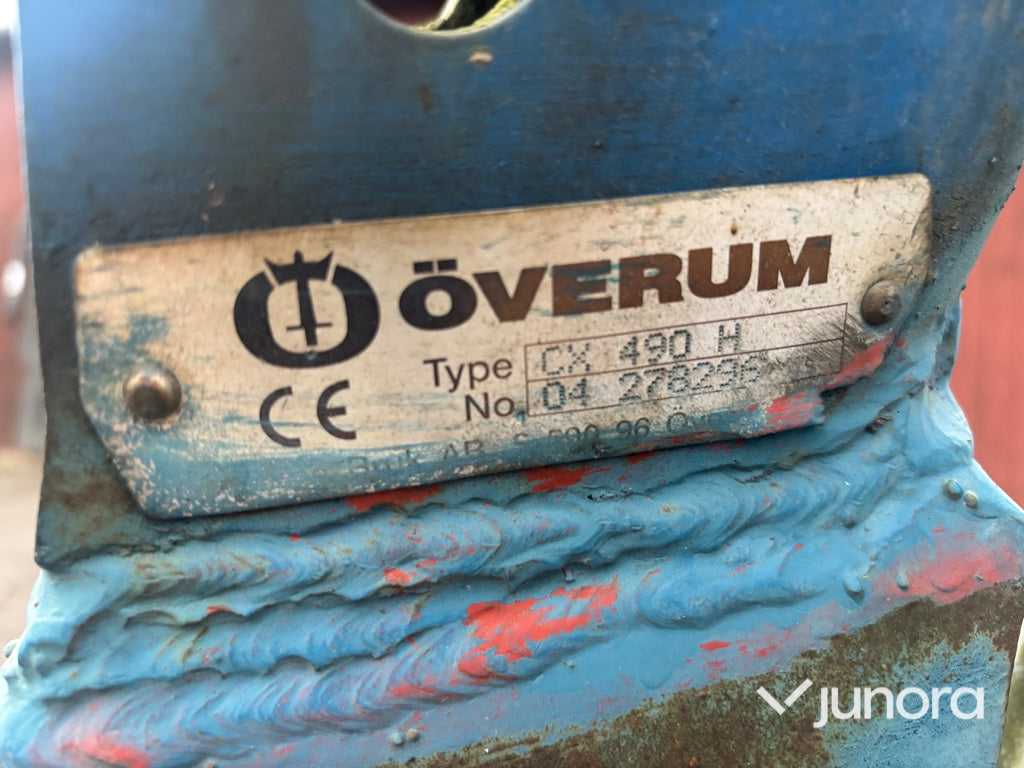 Växelplog - Överum CX 490 H 4-skärig