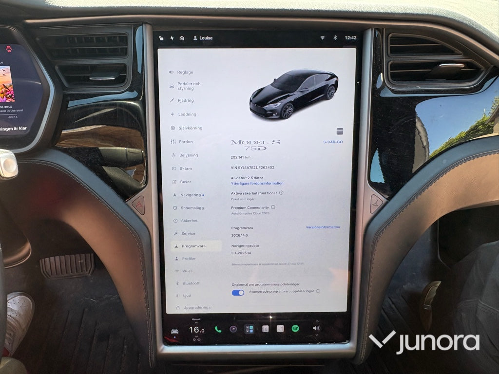 Personbil - Tesla, Model S 75D AWD