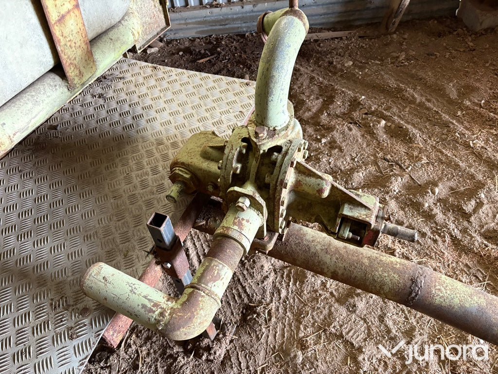 Färskvatten tankvagn
