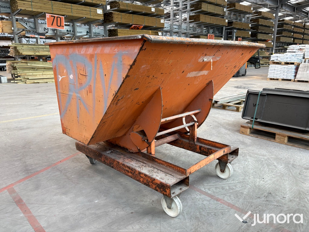Tippcontainer - Bauer AK 100, 1 000 kg