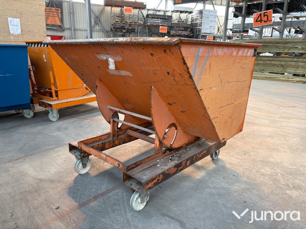 Tippcontainer - Bauer AK 100, 1 000 kg