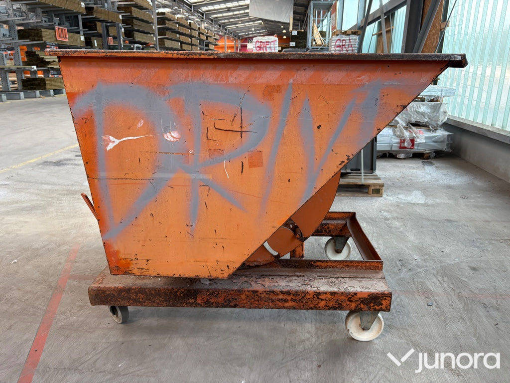 Tippcontainer - Bauer AK 100, 1 000 kg