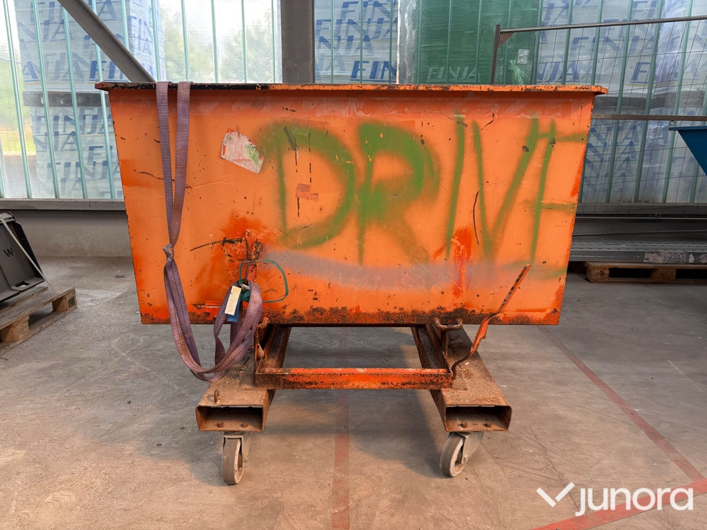 Tippcontainer - Bauer AK 100, 1 000 kg